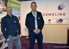 Richard Stikkelman and Robert Kemeling of Kemeling Kunststoffen were there to talk to everyone.                       